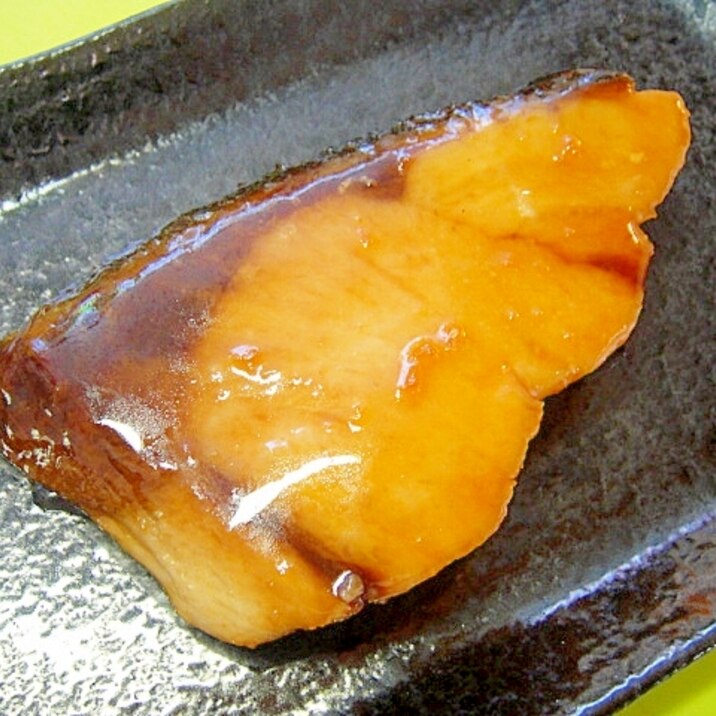 ブリのはちみつ生姜照り焼き